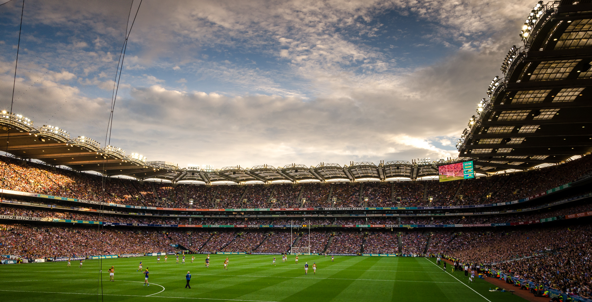 Gaelic Football match in Ireland