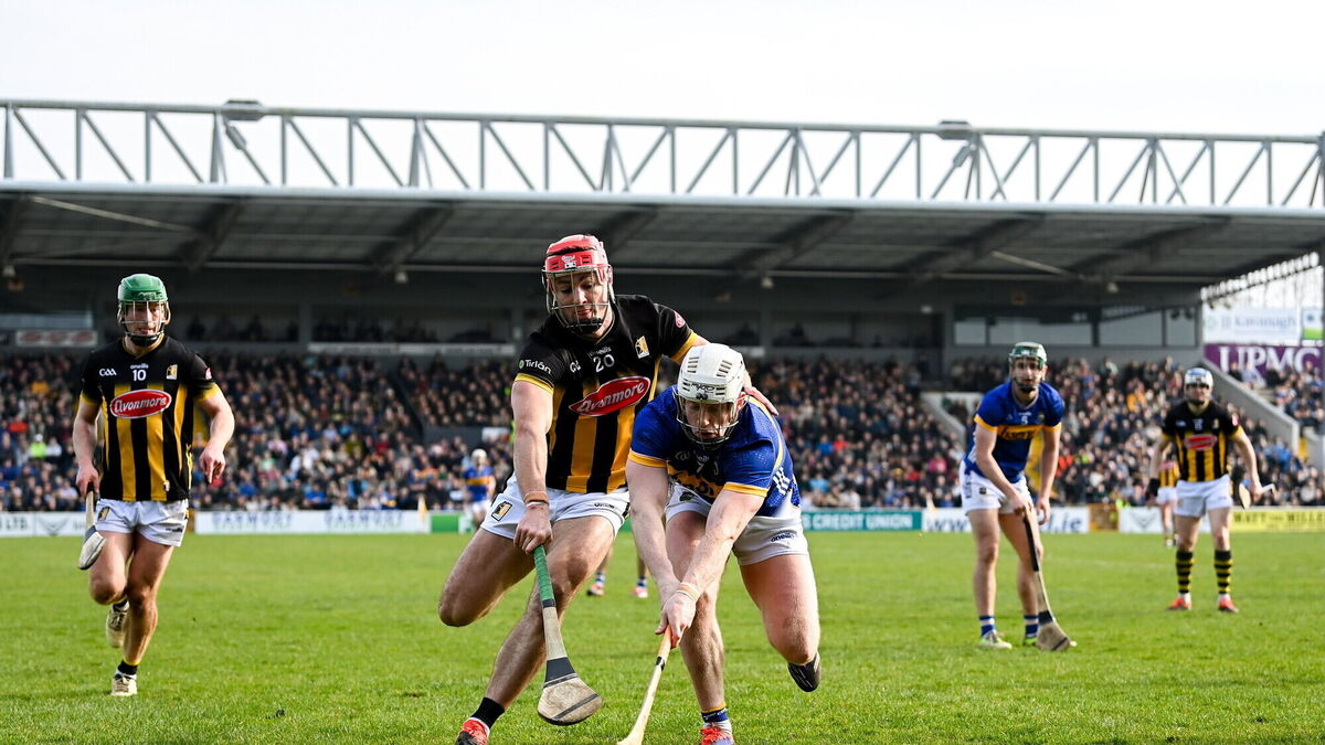 Hurling match in Kilkenny, Ireland