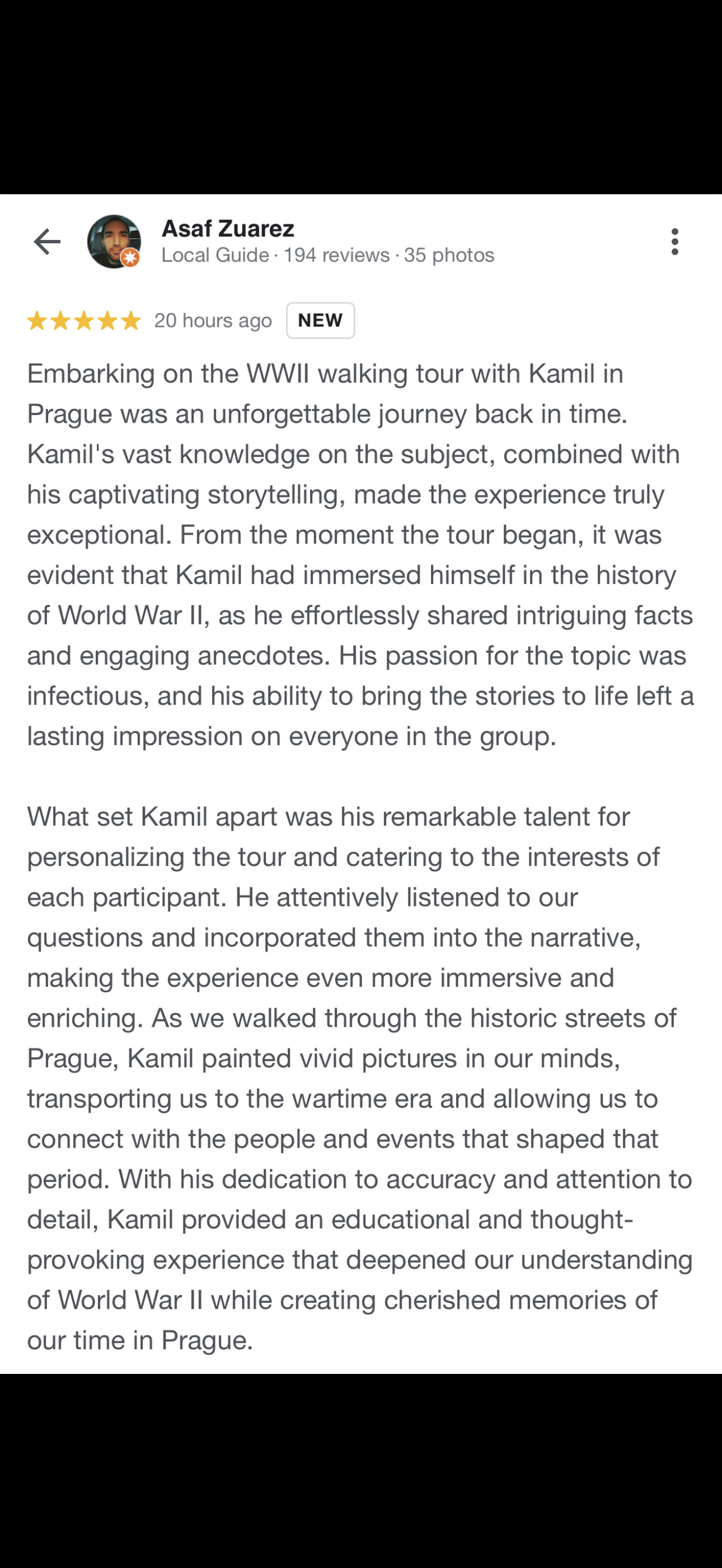 Review by Asaf Zuarez